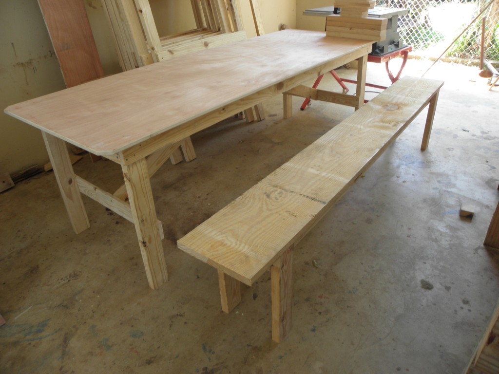 Table and Bench