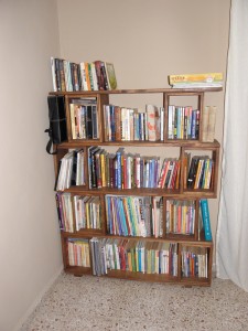 Box and Plank Shelf