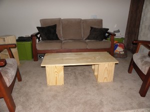 Coffee table concept Oliveria box system